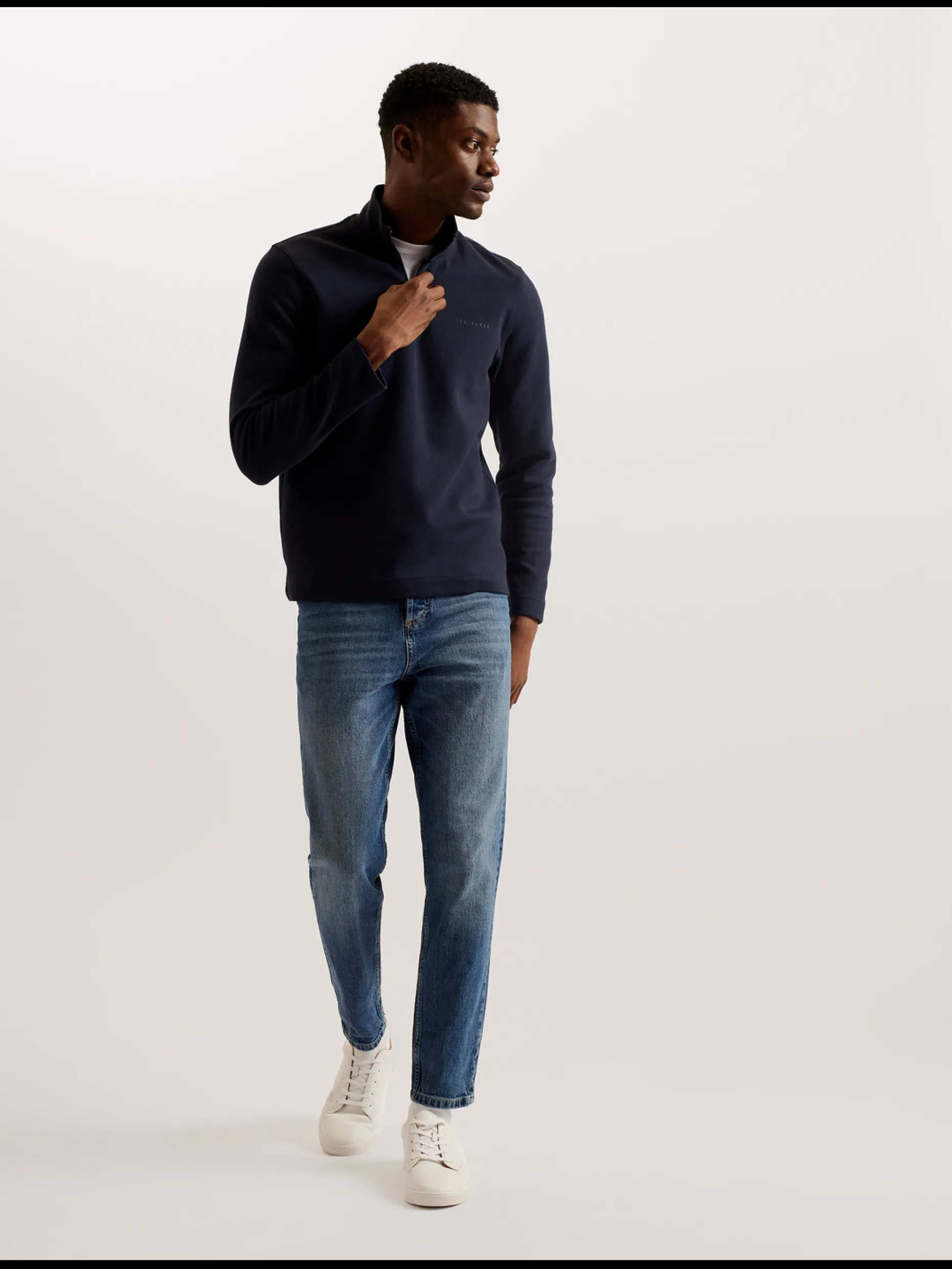 actos_branded_half_zip_co_1.webp Actos Branded Half Zip Cotton Blend Sweatshirt