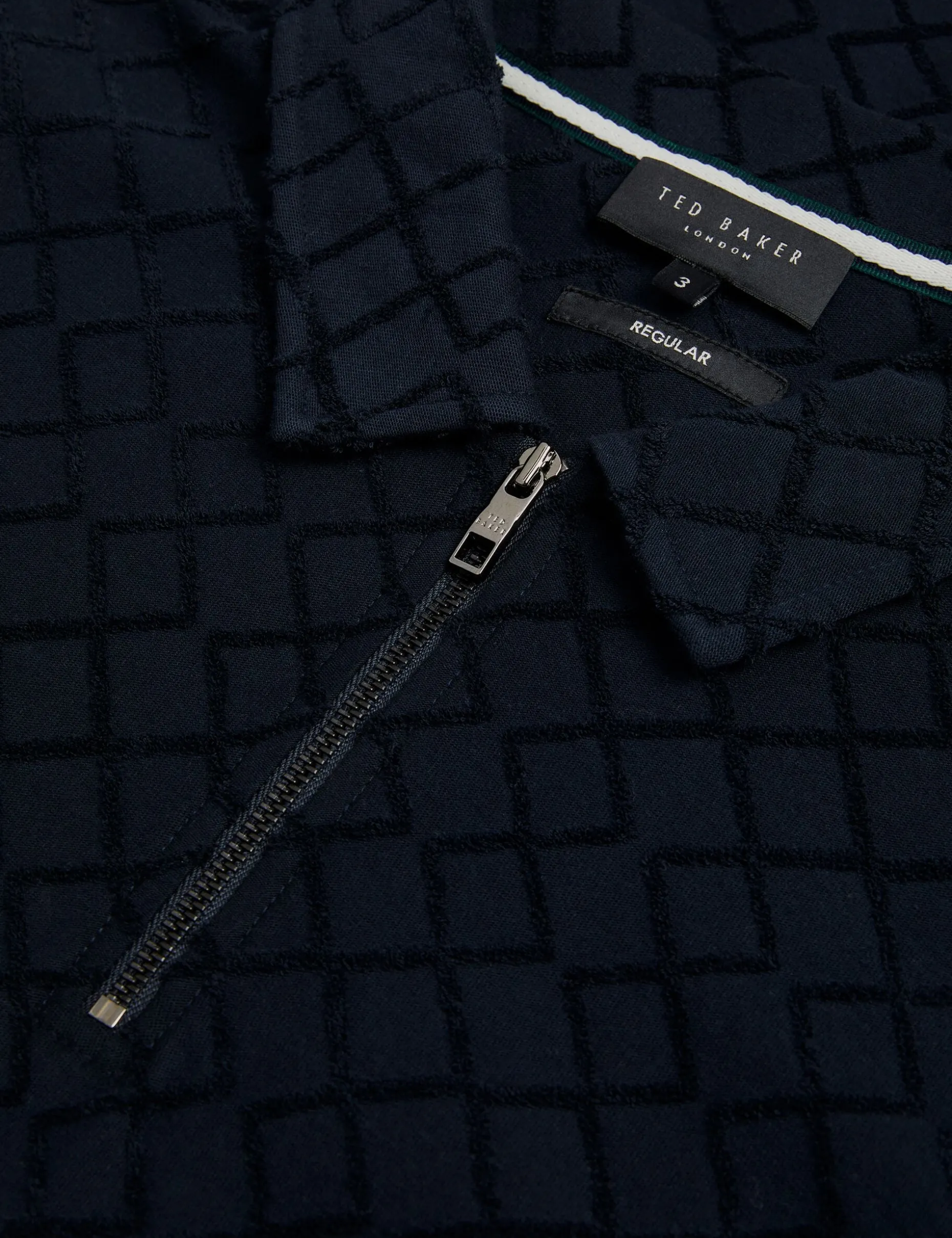 ansom_short_sleeve_regula_2.webp Ansom Short Sleeve Regular Textured Towelling Zip Polo