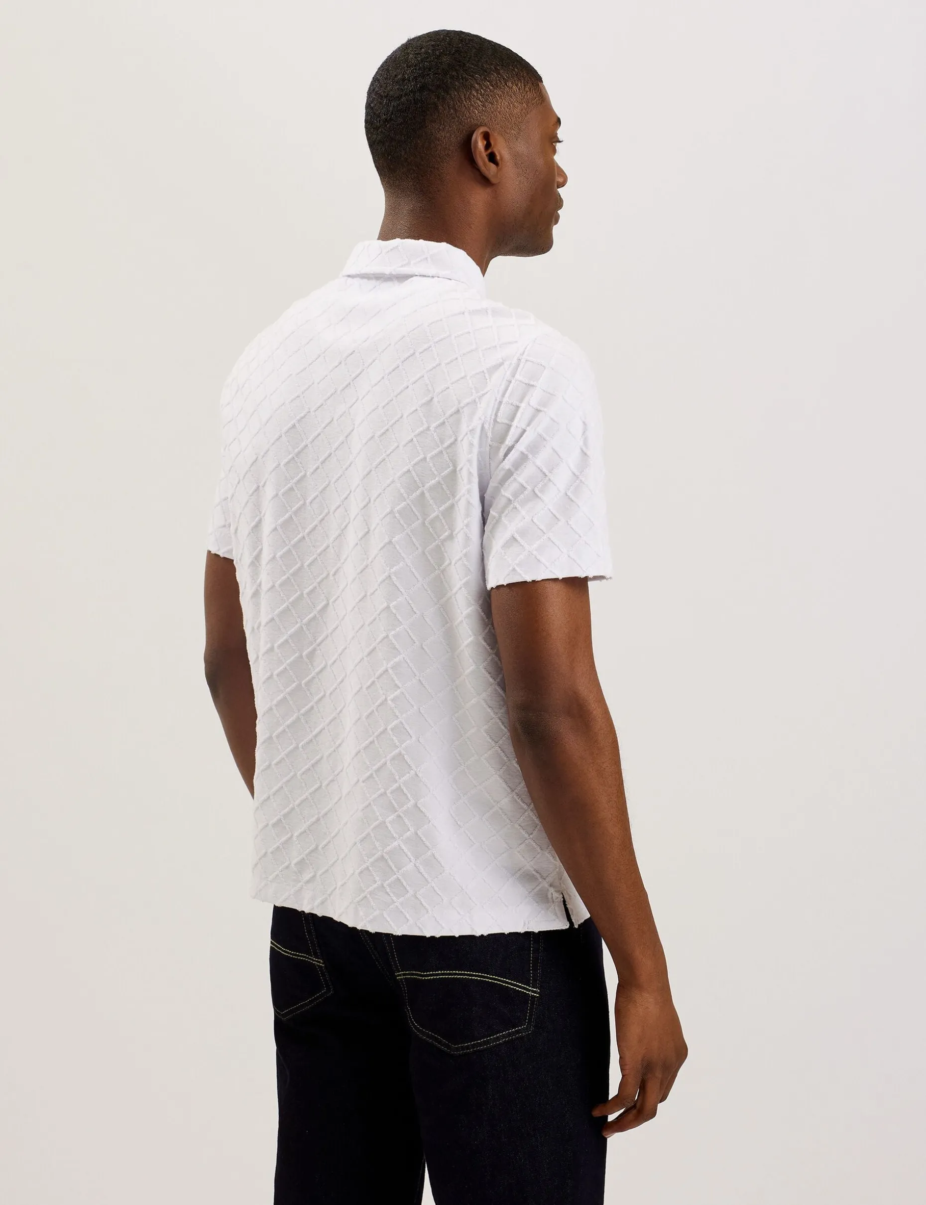ansom_short_sleeve_regula_4-1.webp Ansom Short Sleeve Regular Textured Towelling Zip Polo