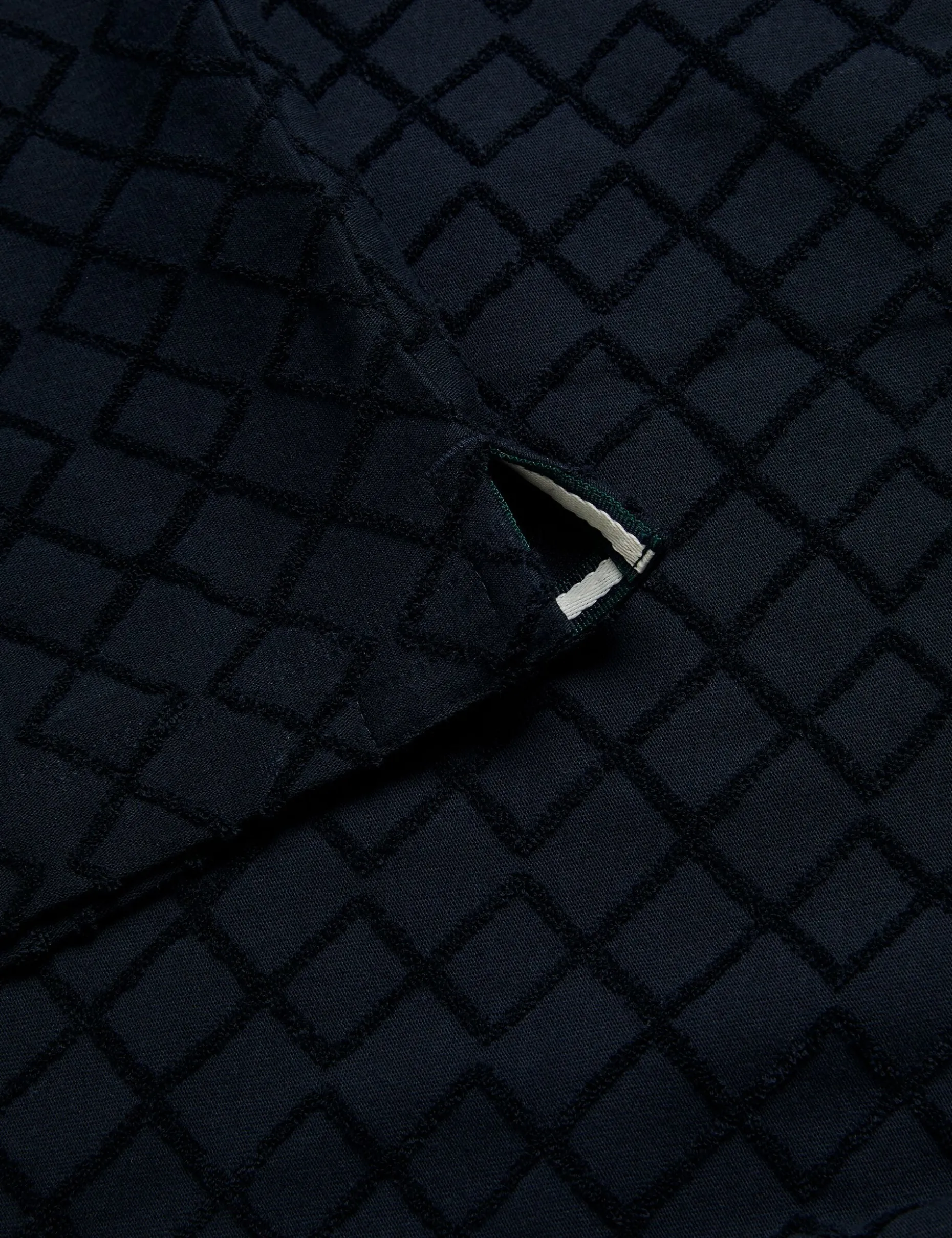 ansom_short_sleeve_regula_5.webp Ansom Short Sleeve Regular Textured Towelling Zip Polo