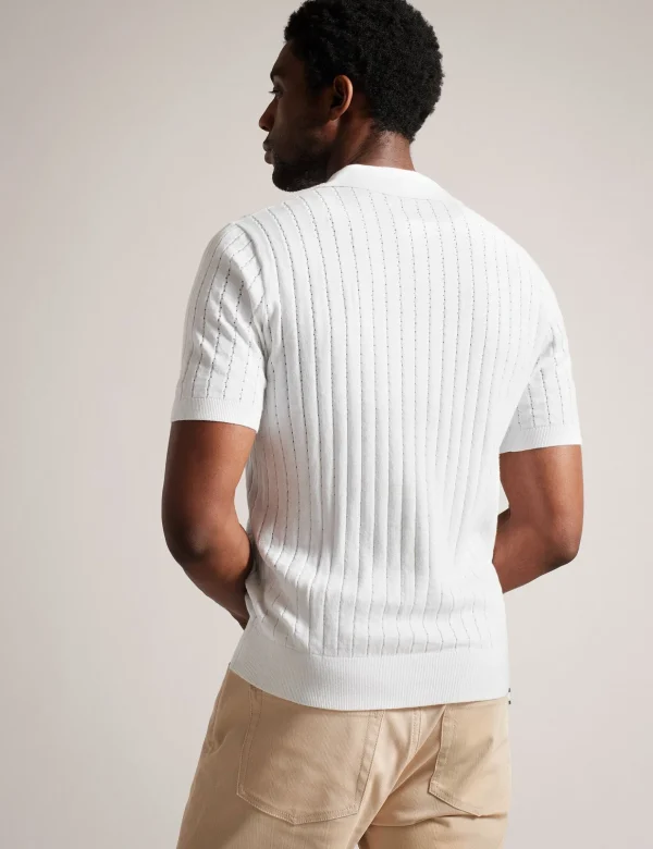 Botany Short Sleeve Regular Open Collar Polo