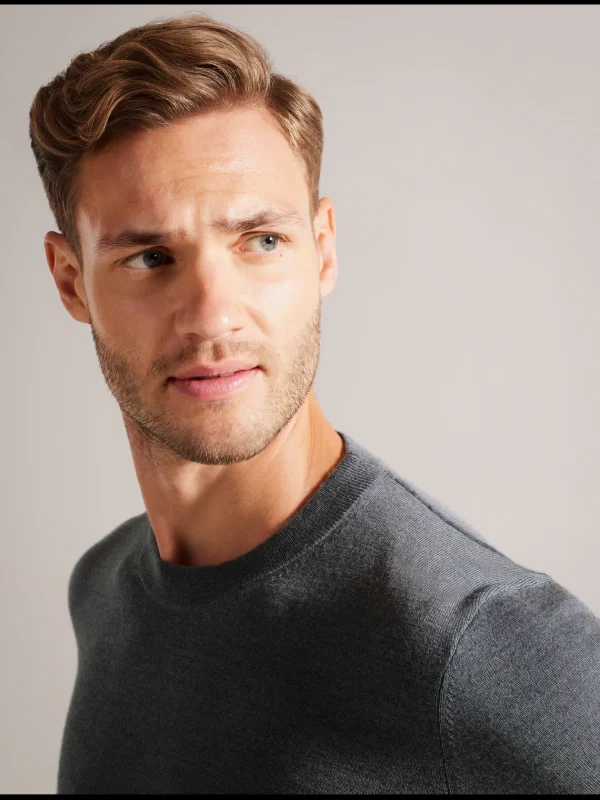 Carnby Pure Wool Crew Neck Sweater