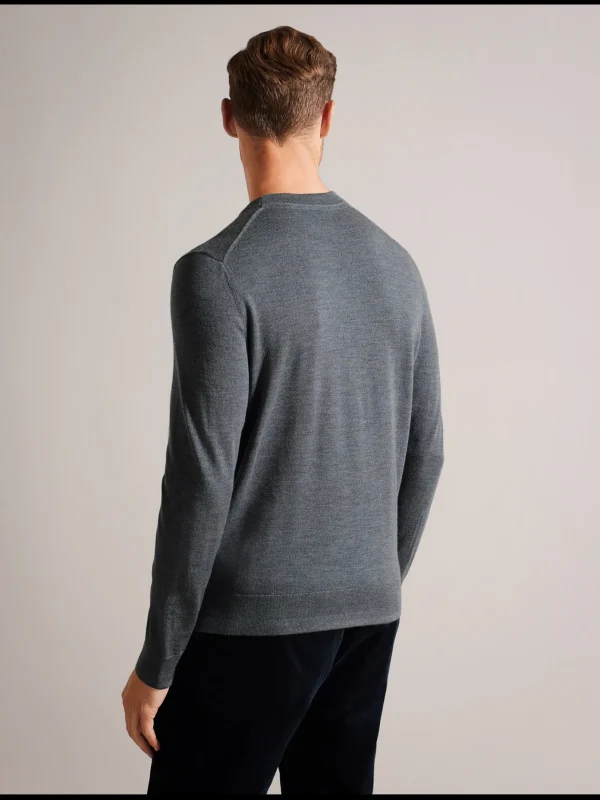 Carnby Pure Wool Crew Neck Sweater