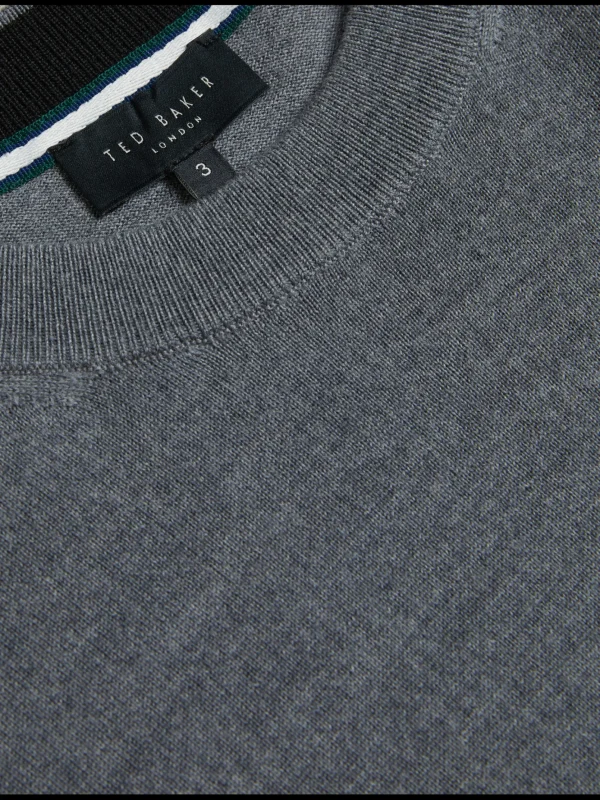 Carnby Pure Wool Crew Neck Sweater