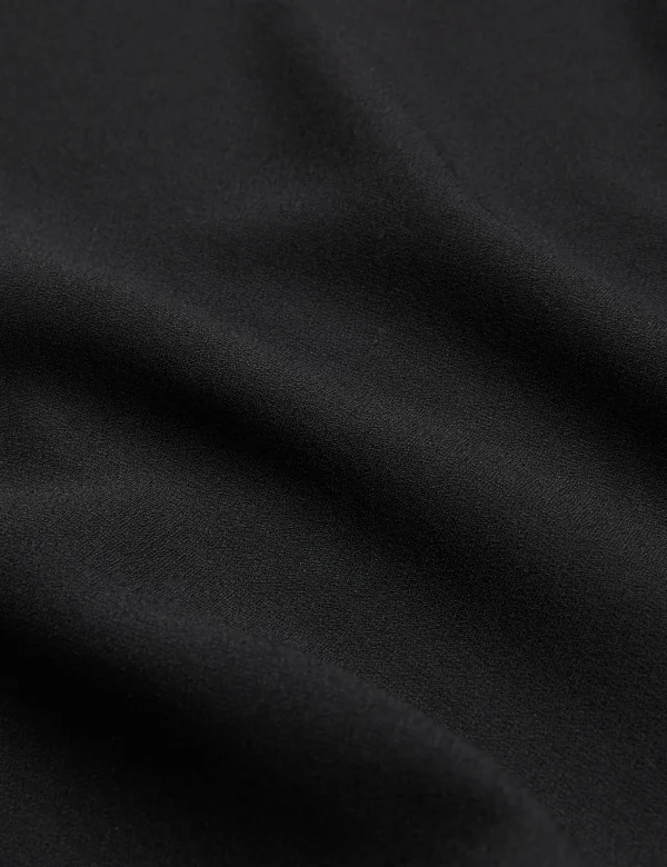 Cherika Batwing Short Sleeve Woven Blouse