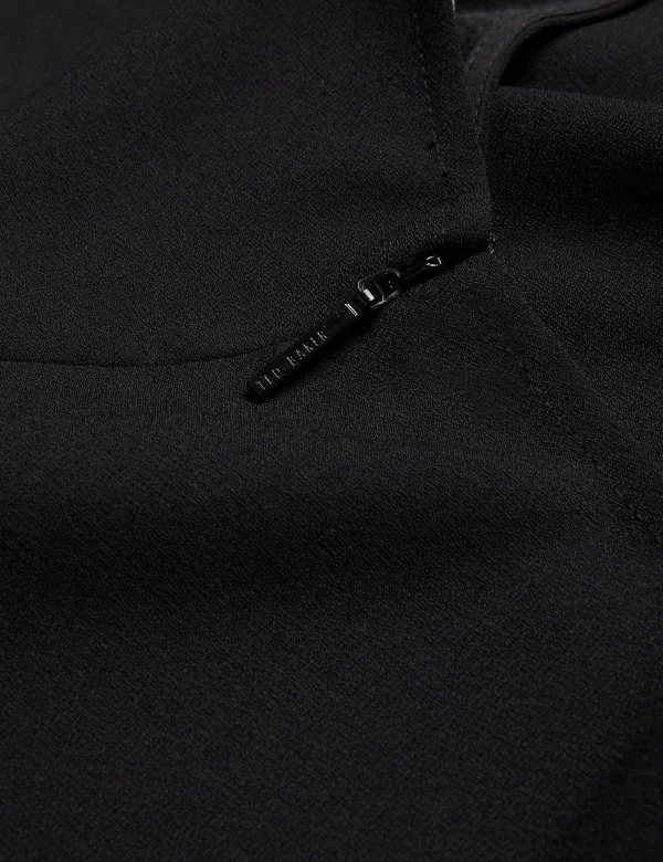 Cherika Batwing Short Sleeve Woven Blouse