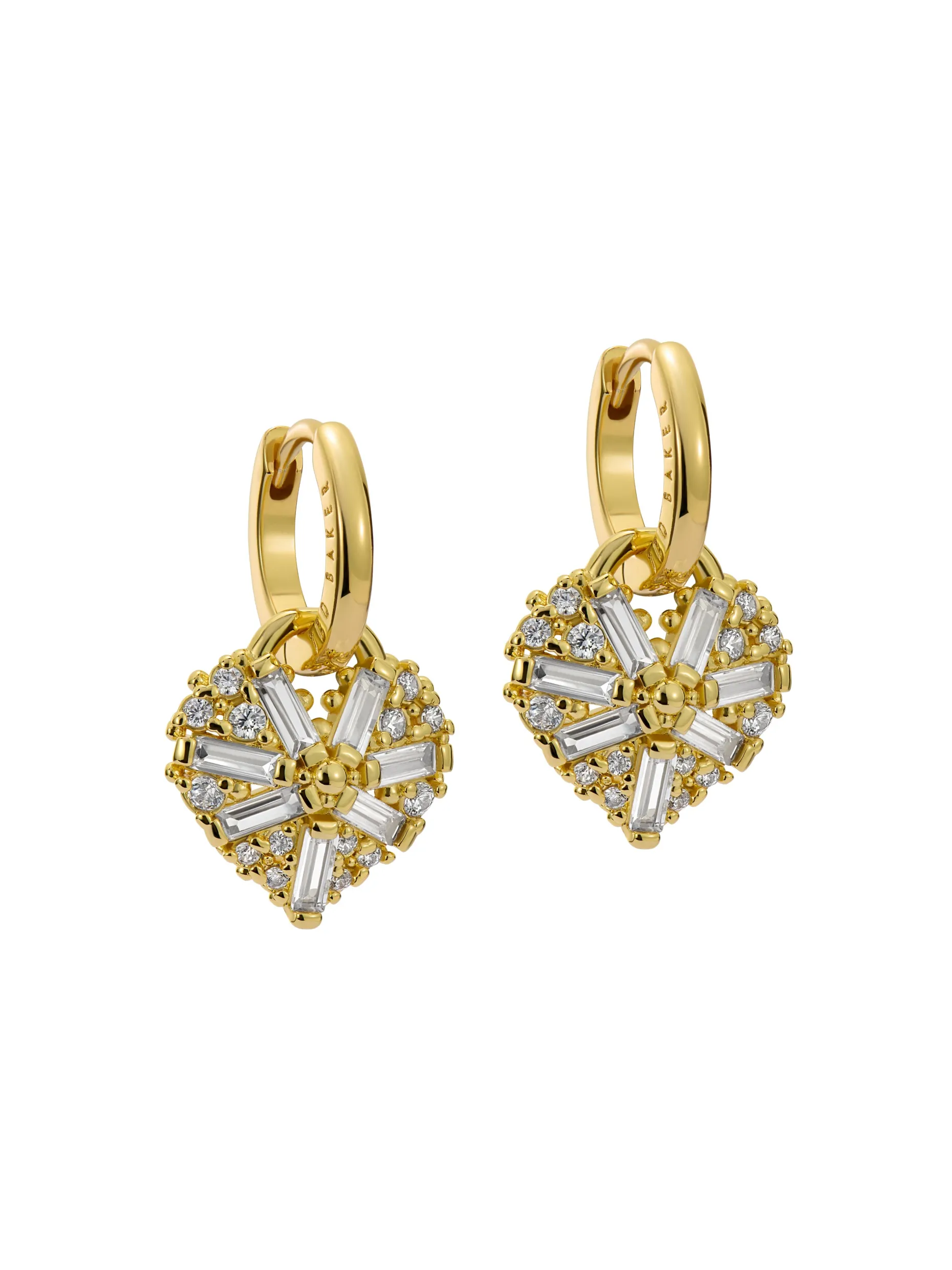 cherise__crystal_cluster__0.webp Cherise Crystal Cluster Heart Huggie Drop Earrings