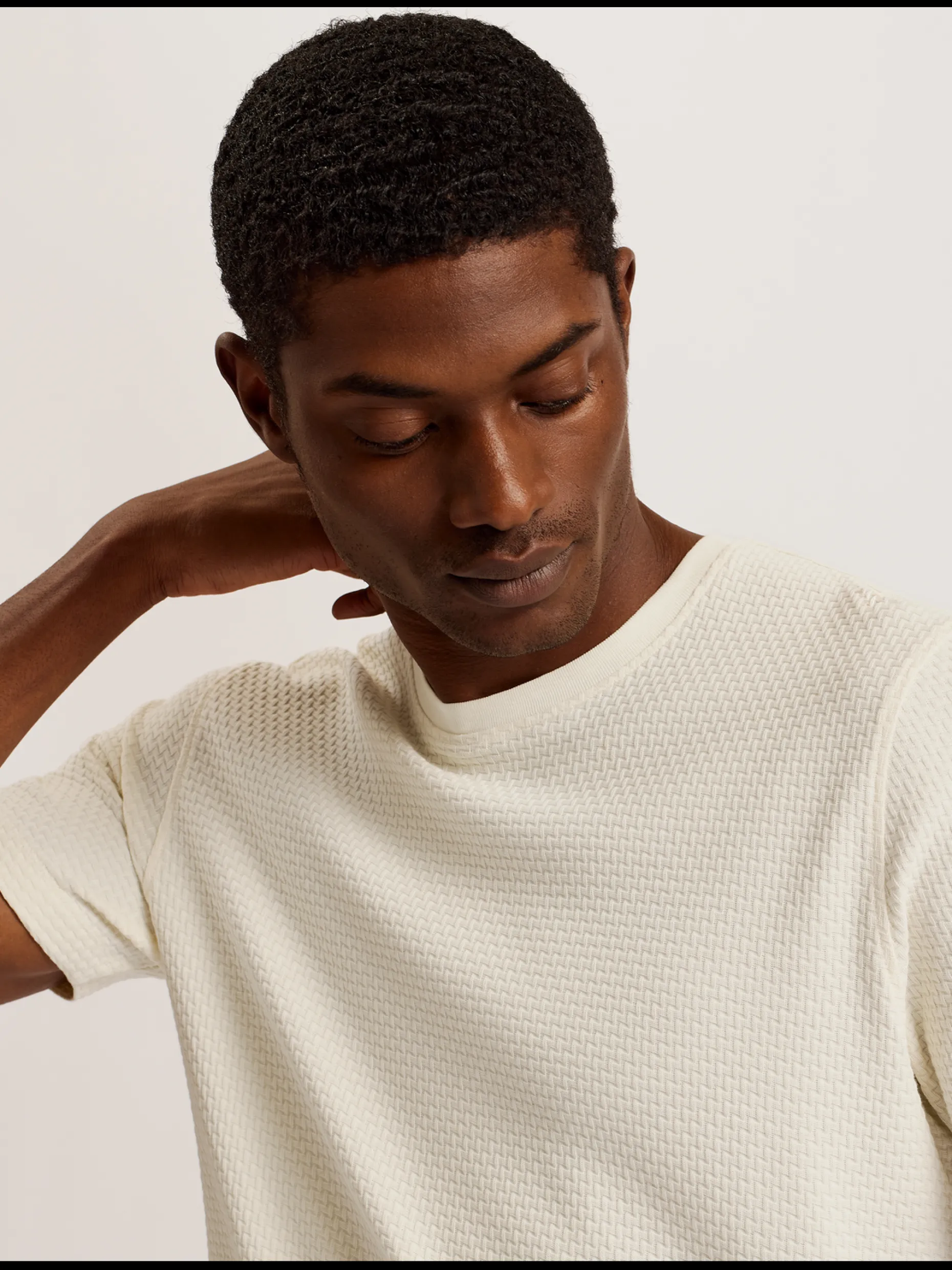 curlys_short_sleeve_regul_1.webp Curlys Short Sleeve Regular Textured T-Shirt