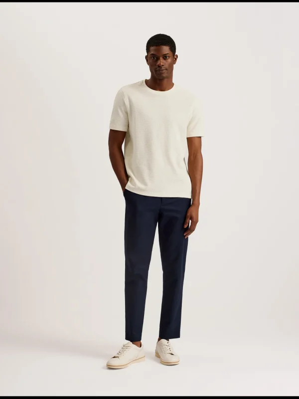 Curlys Short Sleeve Regular Textured T-Shirt