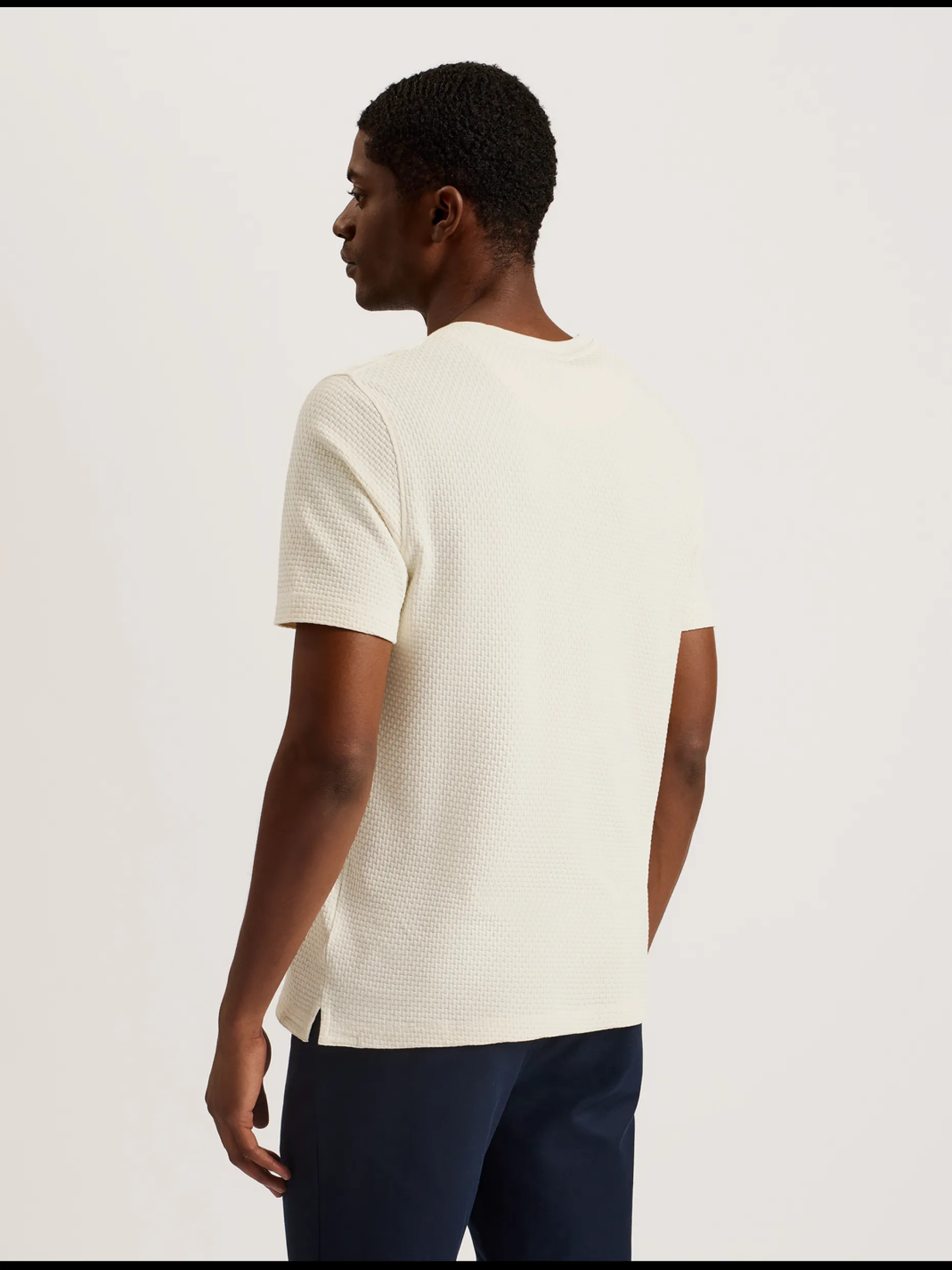 curlys_short_sleeve_regul_4.webp Curlys Short Sleeve Regular Textured T-Shirt