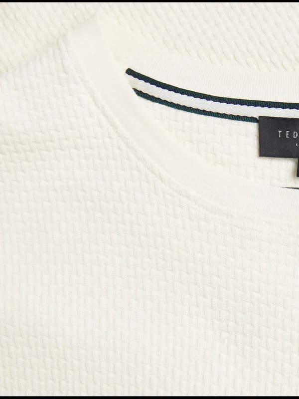 Curlys Short Sleeve Regular Textured T-Shirt