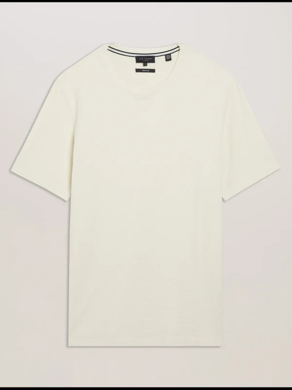 Curlys Short Sleeve Regular Textured T-Shirt