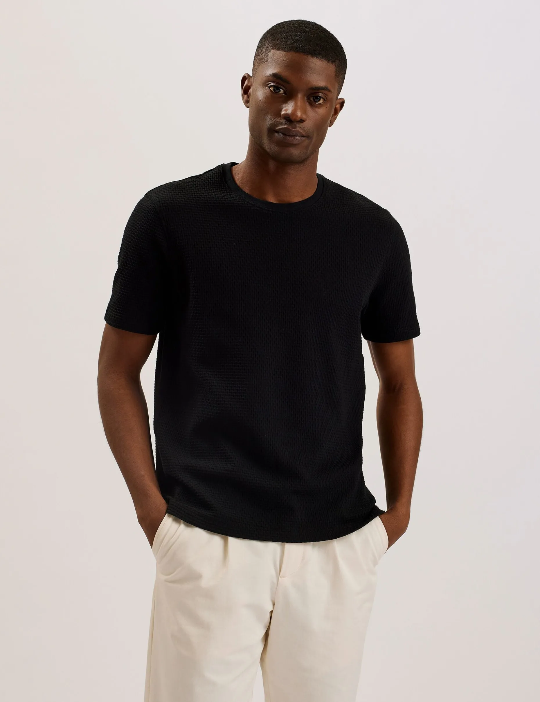 curlys_short_sleeve_textu_0.webp Curlys Short Sleeve Textured T-shirt