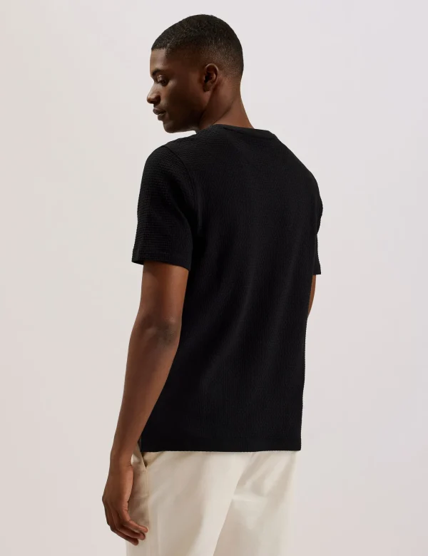 Curlys Short Sleeve Textured T-shirt