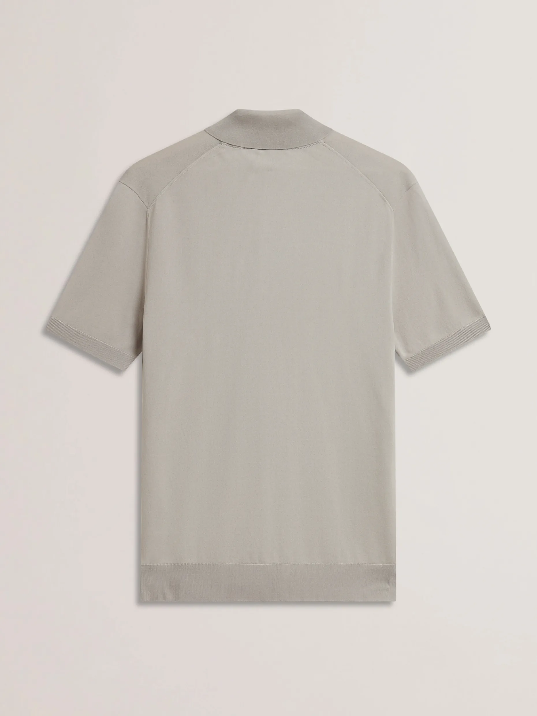 daldin_zip_collar_stretch_4.webp Daldin Zip Collar Stretch Knit Polo Shirt