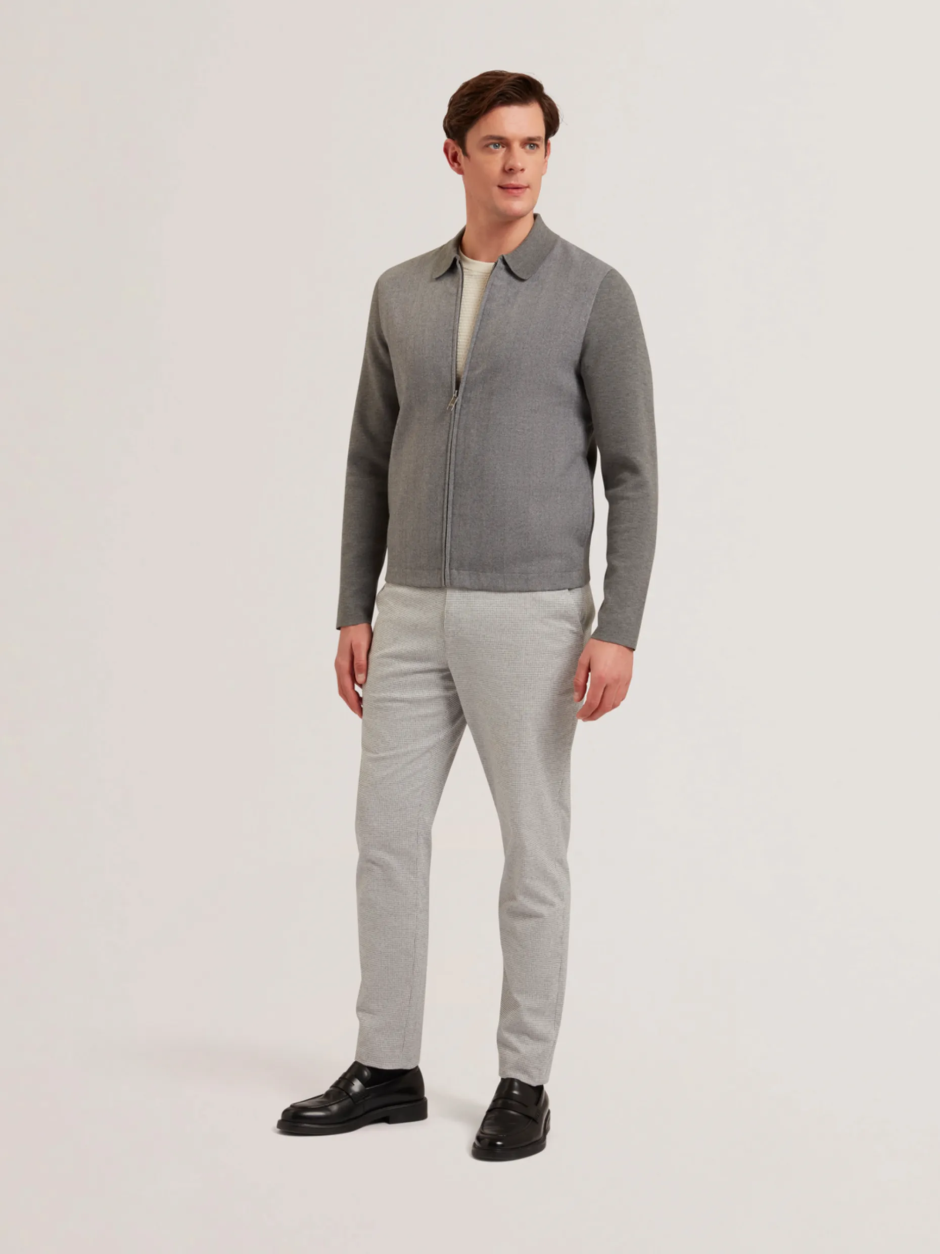 dejo_long_sleeve_herringb_0.webp Dejo Long Sleeve Herringbone Full Zip