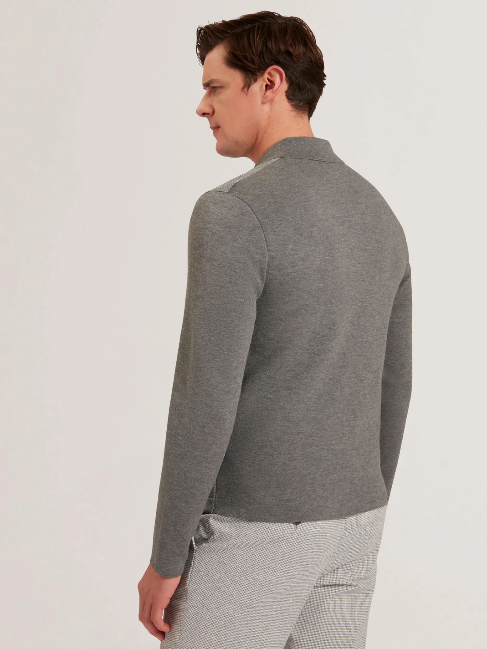 dejo_long_sleeve_herringb_3.webp Dejo Long Sleeve Herringbone Full Zip