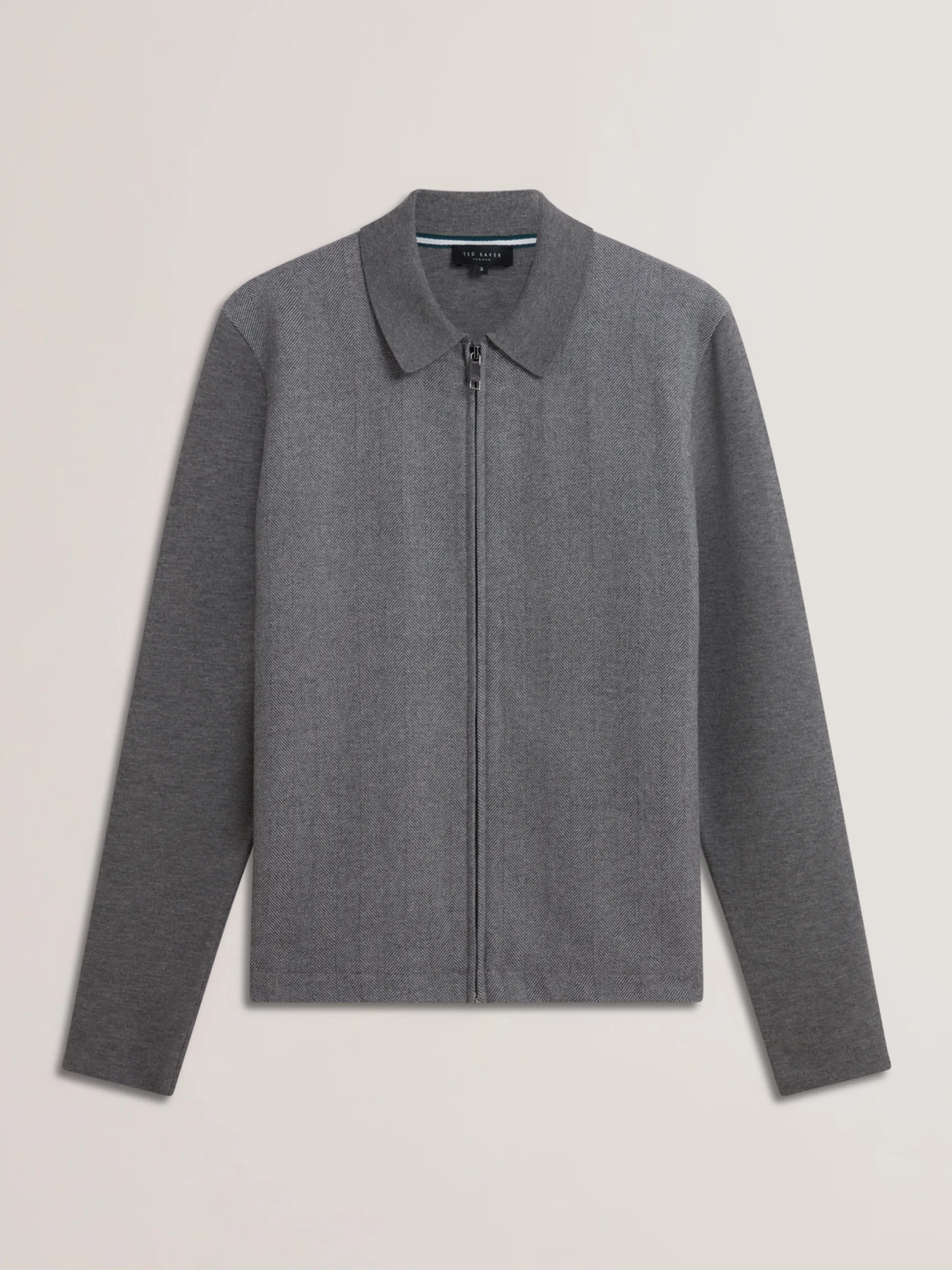 dejo_long_sleeve_herringb_4.webp Dejo Long Sleeve Herringbone Full Zip