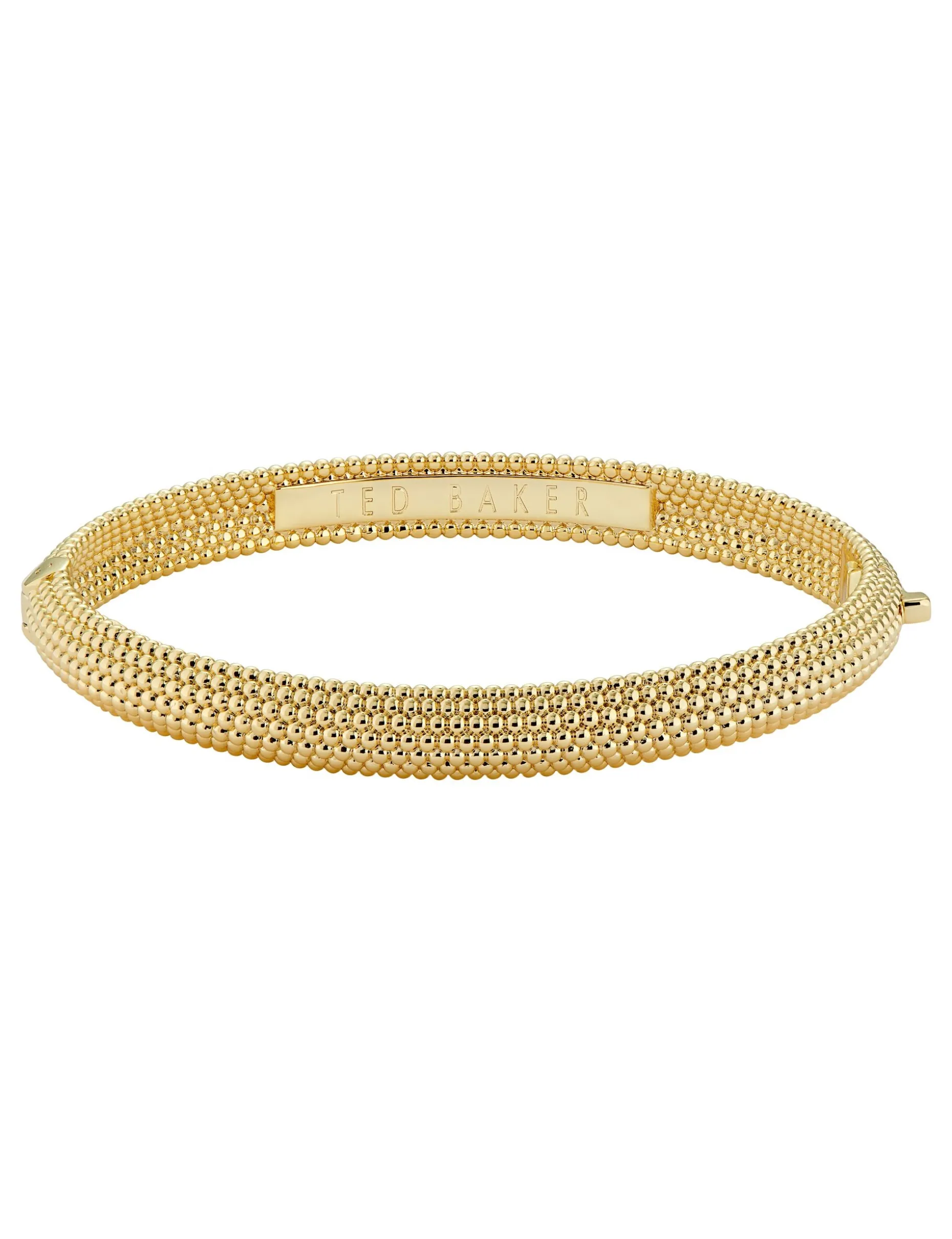 dotett_dotted_texture_hin_2.webp Dotett Dotted Texture Hinged Bangle Bracelet
