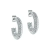 Dotetta Dotted Texture Hoop Earrings