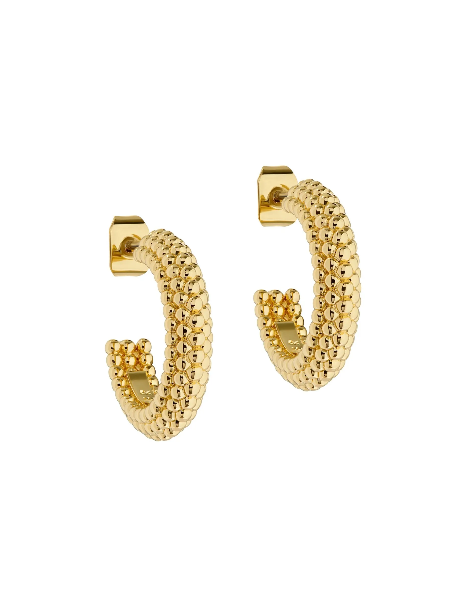 dotetta_dotted_texture_ho_0.webp Dotetta Dotted Texture Hoop Earrings