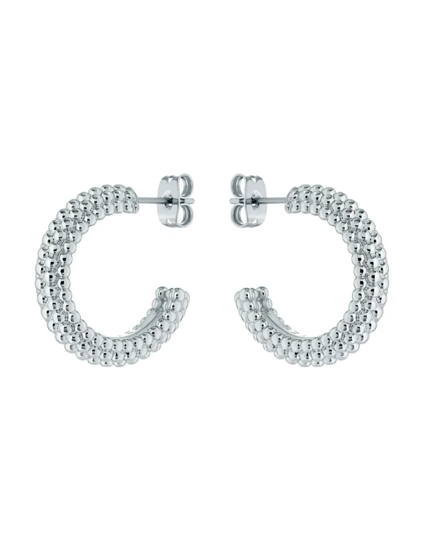 Dotetta Dotted Texture Hoop Earrings
