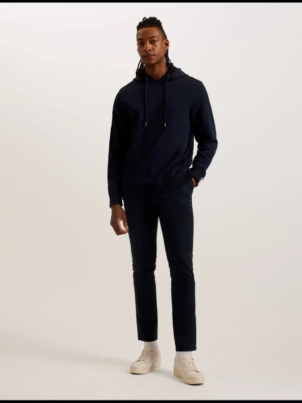 Drotow Logo Detail Cotton Blend Hoodie