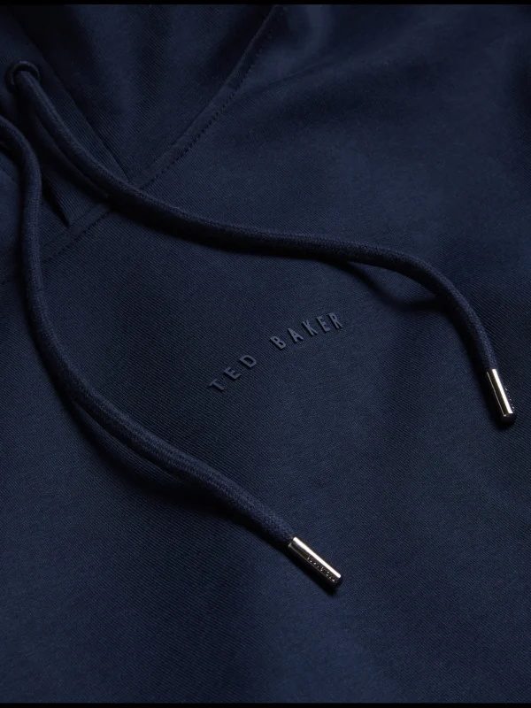 Drotow Logo Detail Cotton Blend Hoodie