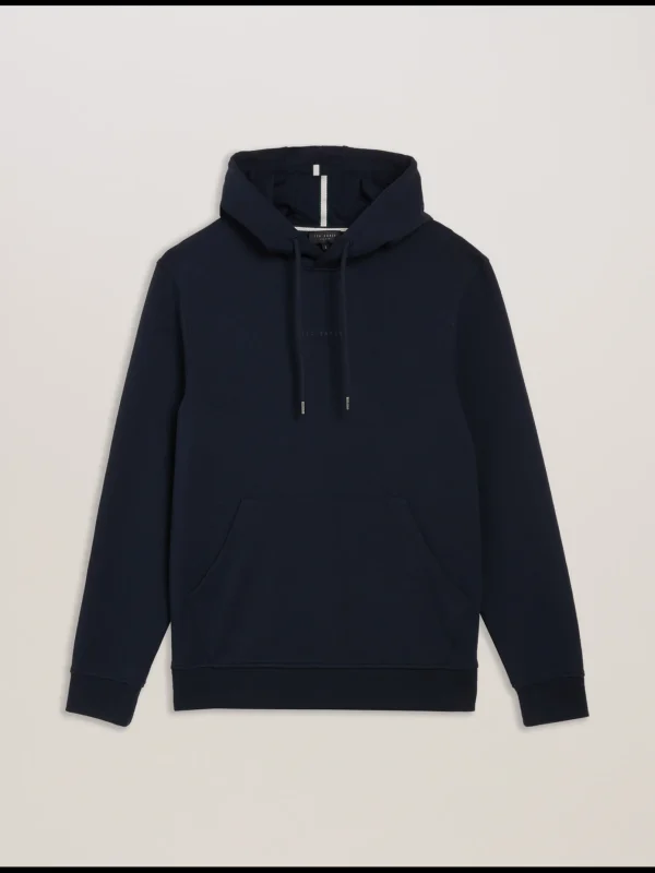 Drotow Logo Detail Cotton Blend Hoodie