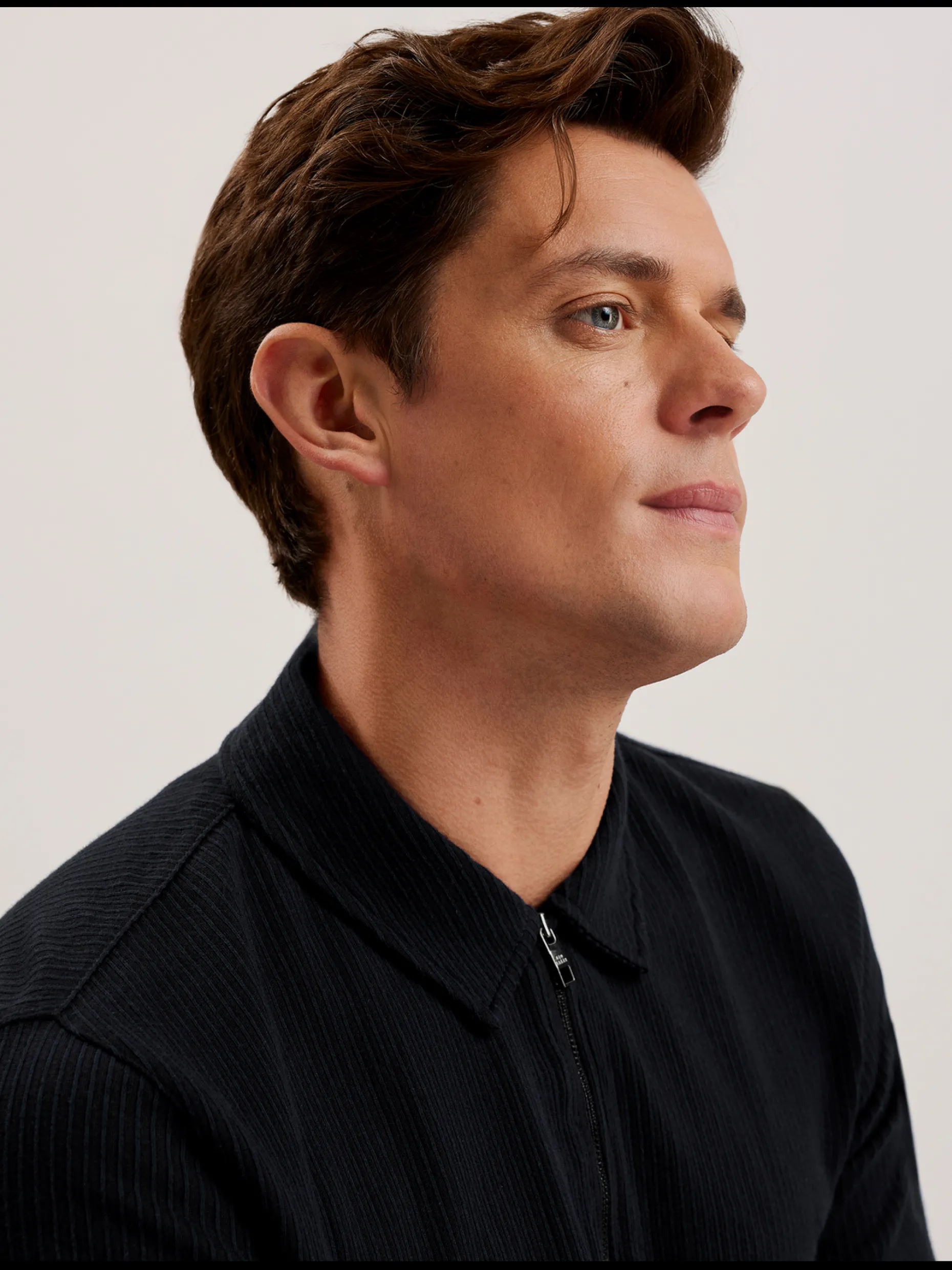 elgrave_ribbed_cotton_zip_1.webp Elgrave Ribbed Cotton Zip Neck Polo Shirt