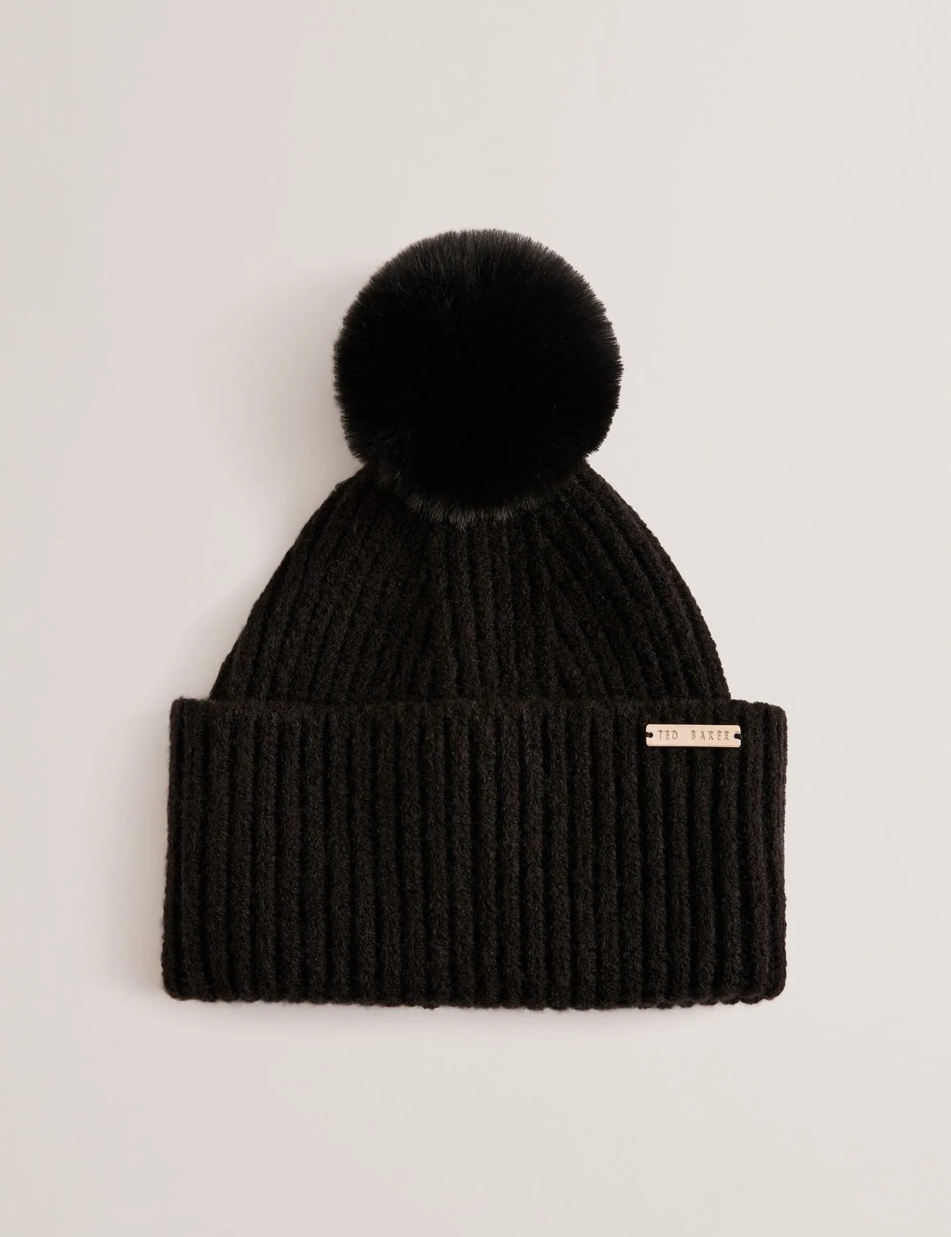 emilyya_ribbed_knit_fluff_0.webp Emilyya Ribbed Knit Fluffy Bobble Hat