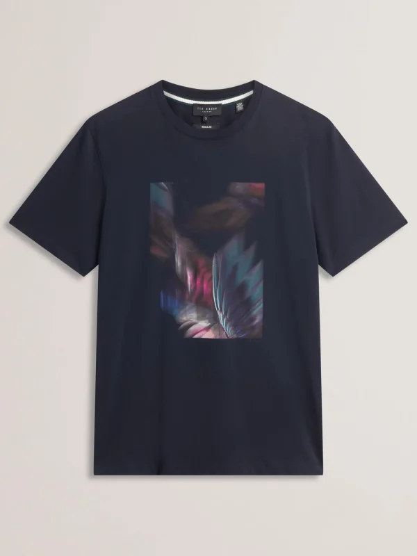 Fether Short Sleeve Printed Regular T Shirt