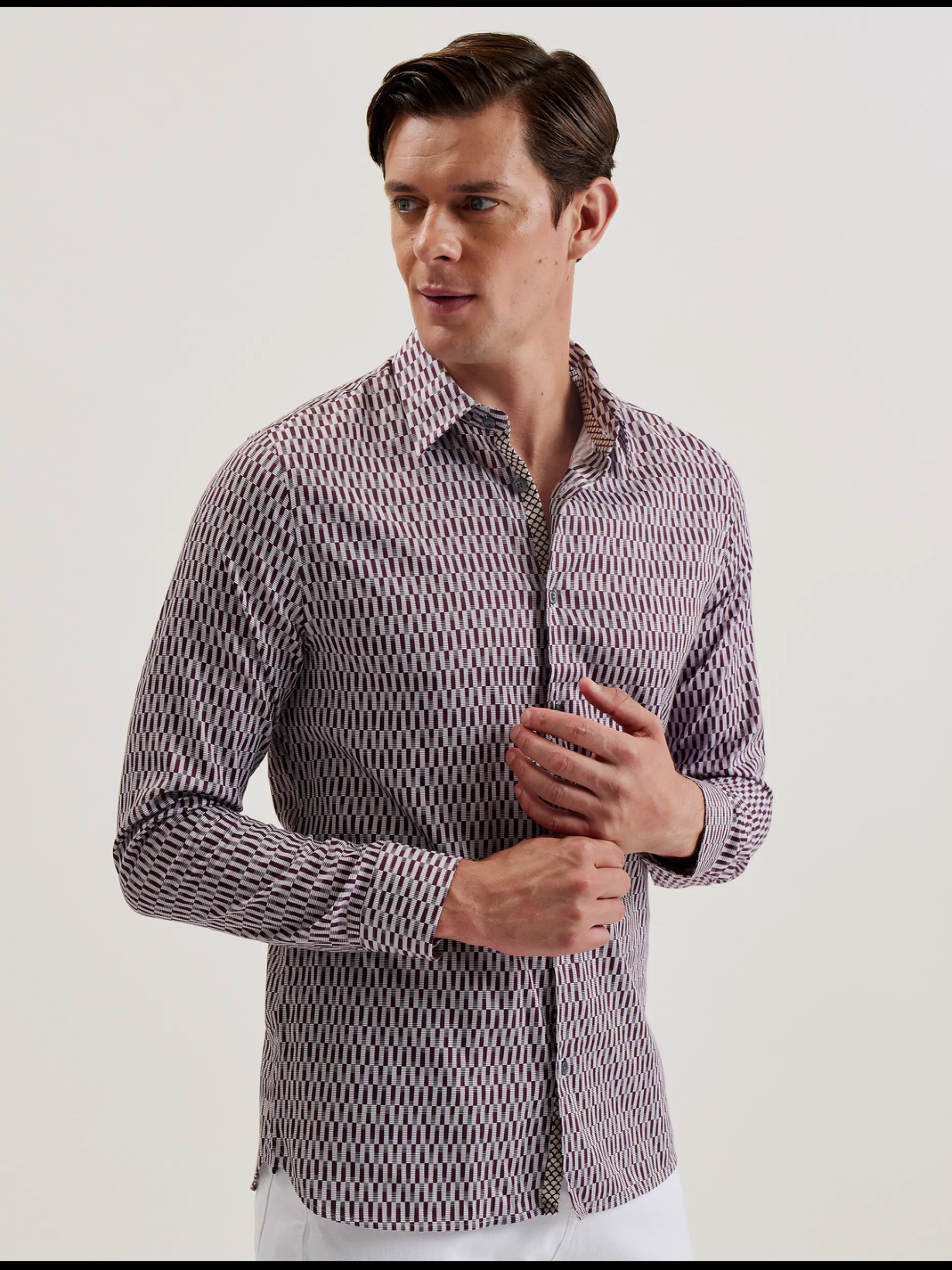 frestin_geometric_pattern_1.webp Frestin Geometric Pattern Slim Long Sleeve Shirt