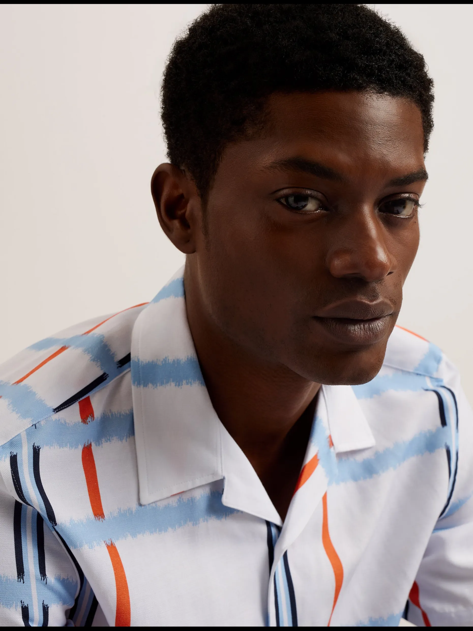 gardon_check_print_relaxe_1.webp Gardon Check Print Relaxed Short Sleeve Shirt