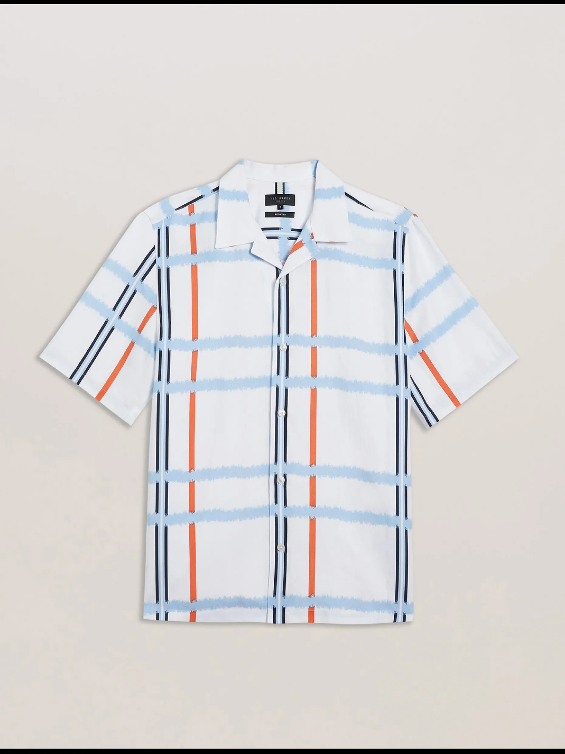 gardon_check_print_relaxe_6.webp Gardon Check Print Relaxed Short Sleeve Shirt