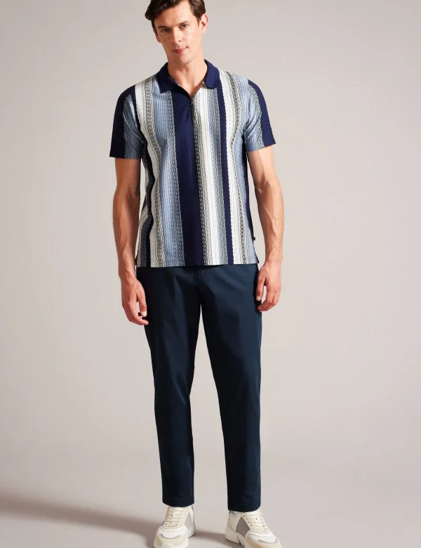 Haybrn Regular Fit Textured Chino Trouser