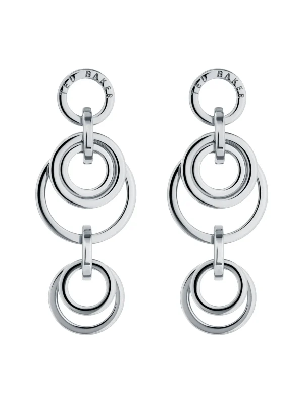 Huliet Multi Hoop Drop Earrings