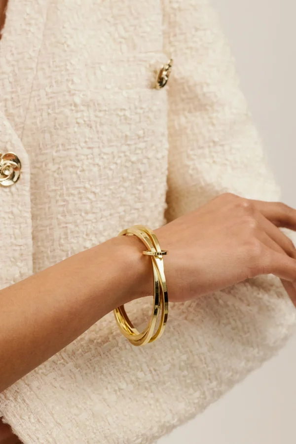 Huulia Multi Hoop Bangle Bracelet