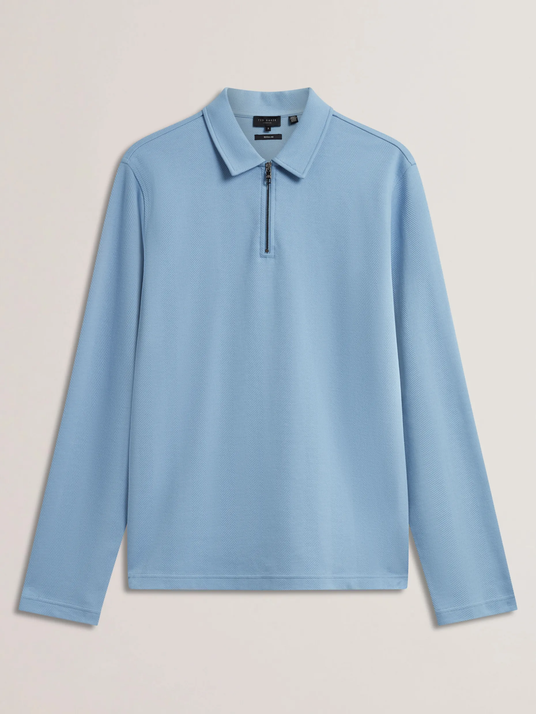 kalend_long_sleeve_zip_ne_4-1.webp Kalend Long Sleeve Zip Neck Herringbone Polo