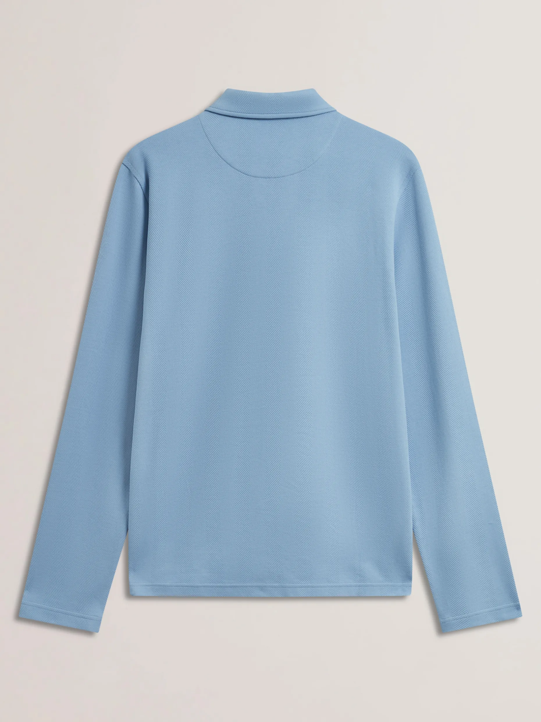 kalend_long_sleeve_zip_ne_5-1.webp Kalend Long Sleeve Zip Neck Herringbone Polo