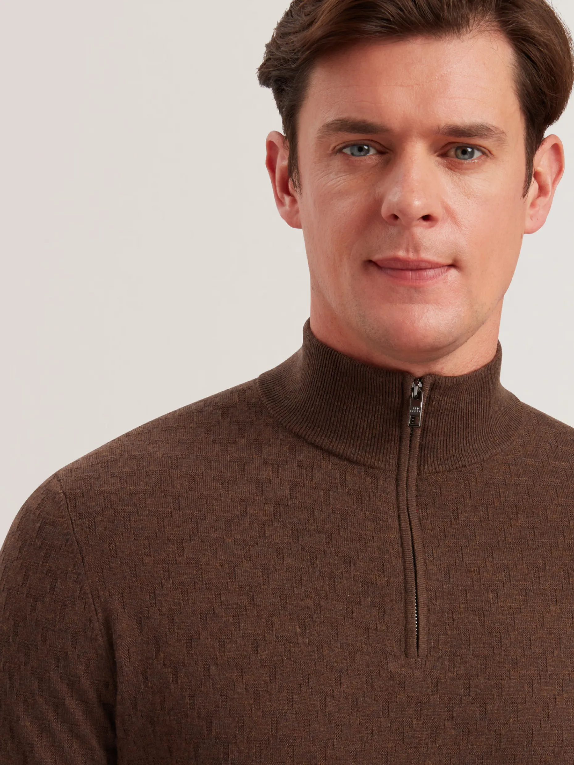 kurnle_t_knit_half_zip_fu_2-3.webp Kurnle T Knit Half Zip Funnel Neck Jumper