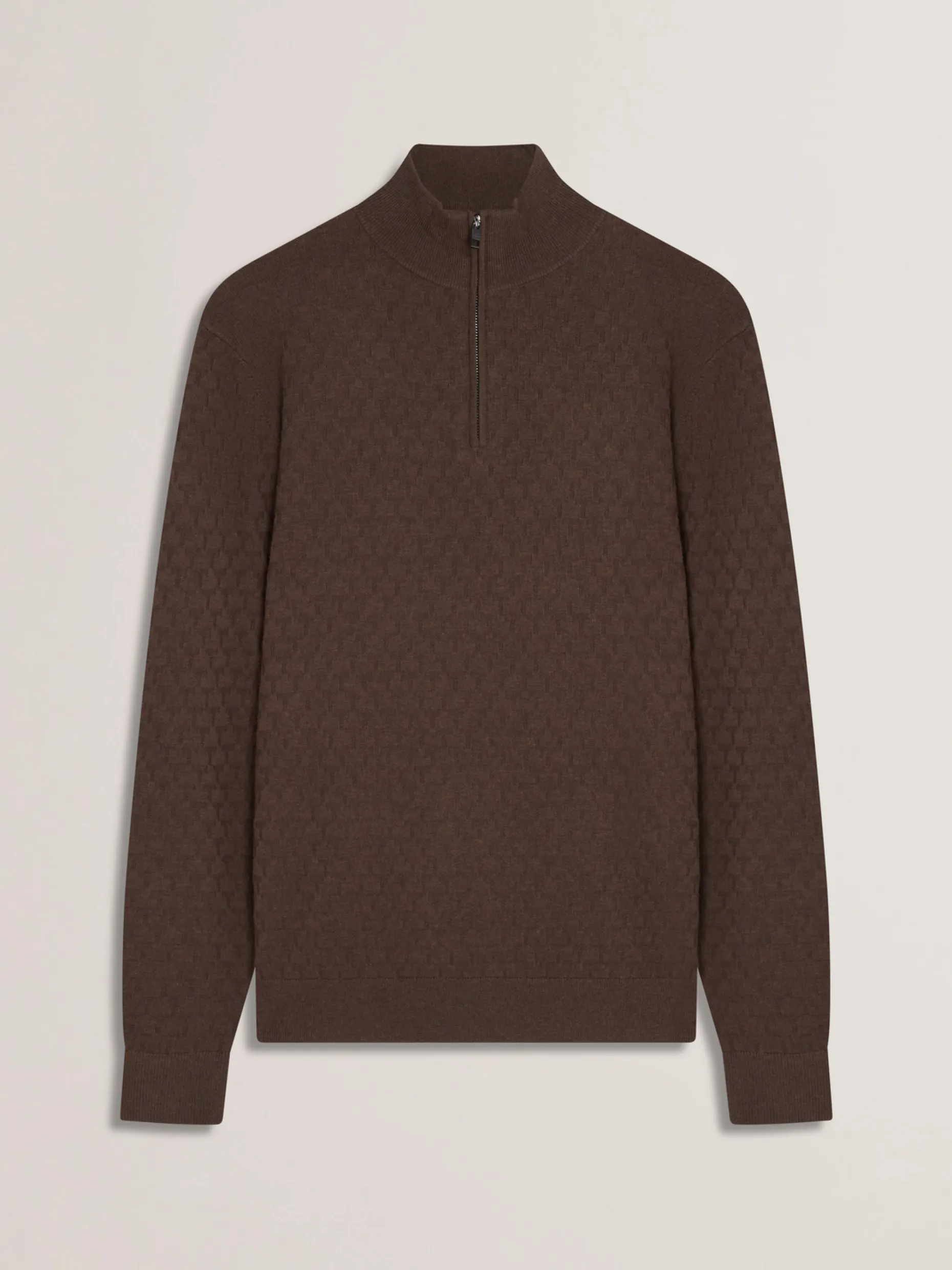 kurnle_t_knit_half_zip_fu_4-3.webp Kurnle T Knit Half Zip Funnel Neck Jumper