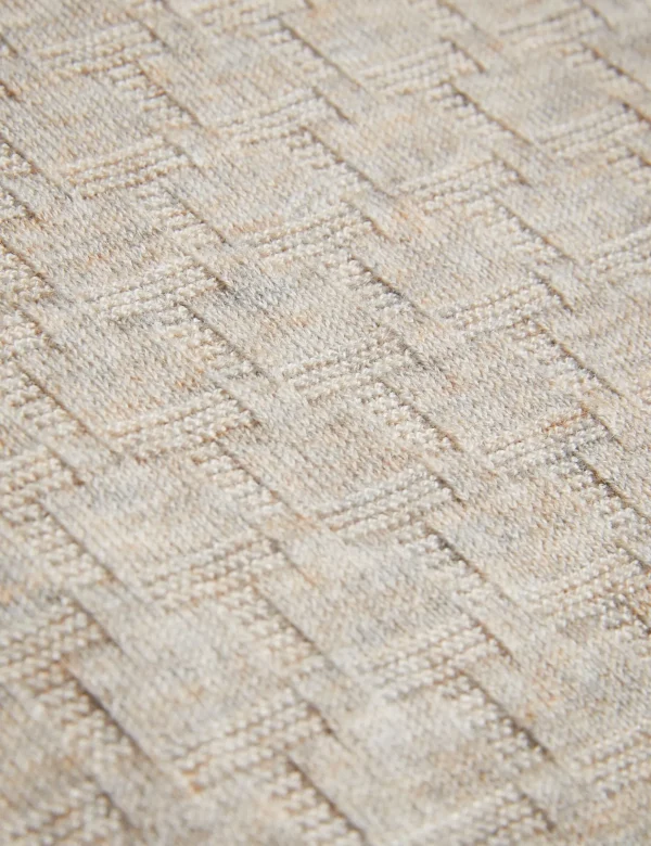 Kurnle T Knit Half Zip Funnel Neck Jumper