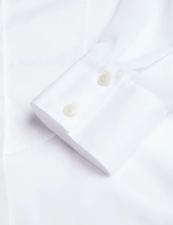 Lechosa Bib Front Sheer Long Sleeve Blouse