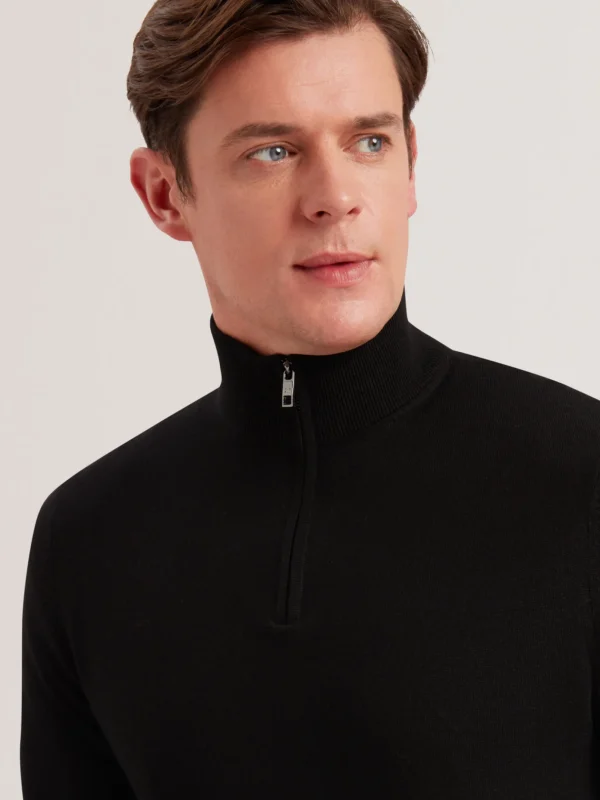 Limehas Long Sleeve Merino Core Quarter Zip