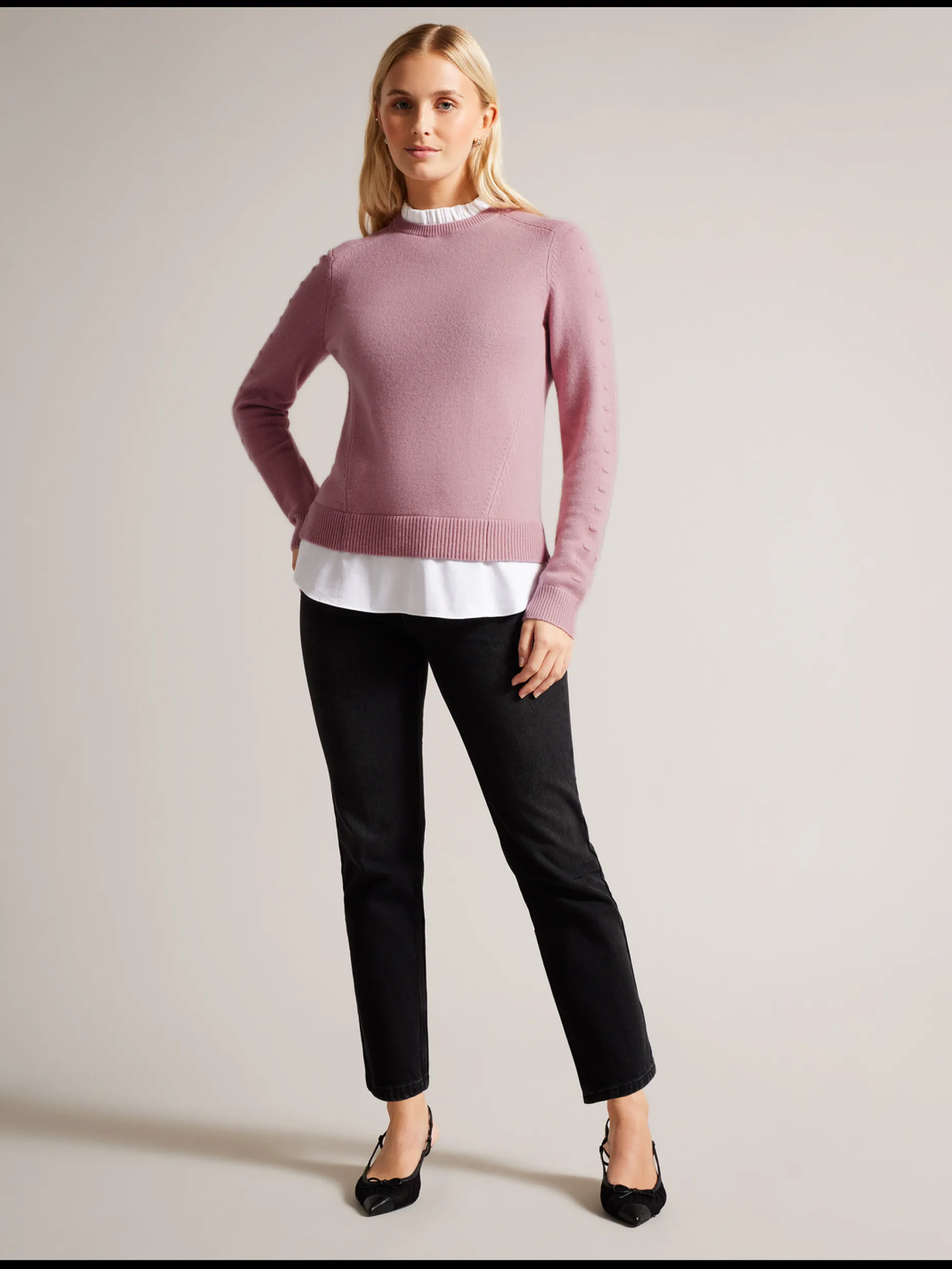 lissiah_bobble_detail_shi_3-1.webp Lissiah Bobble Detail Shirt Hem Knitted Jumper