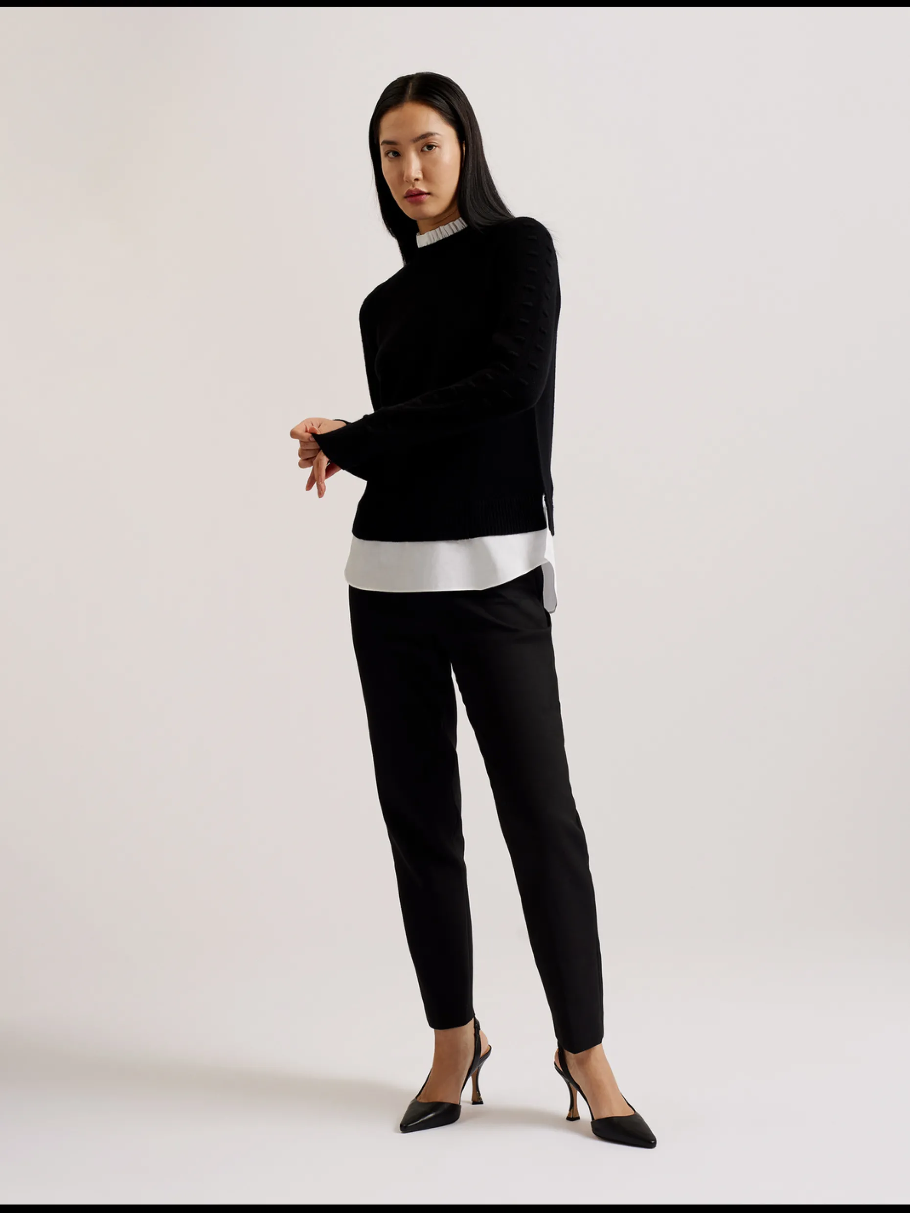 lissiah_bobble_detail_shi_3.webp Lissiah Bobble Detail Shirt Hem Knitted Jumper