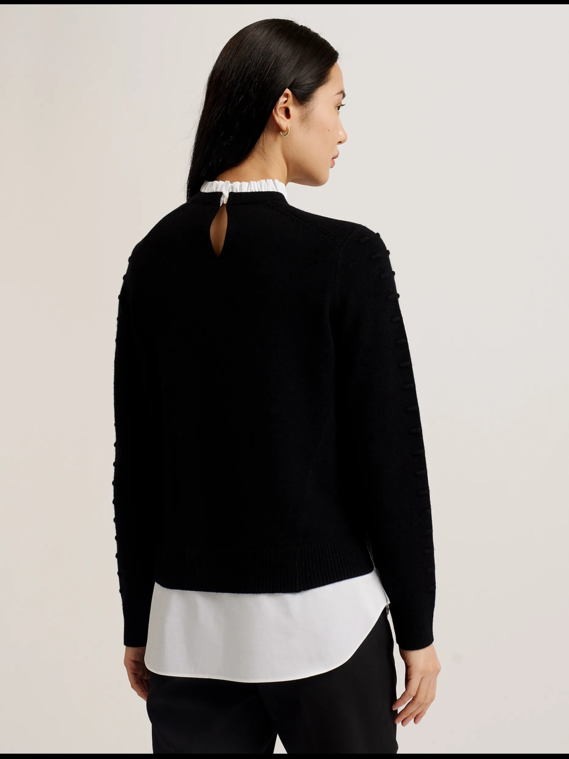 lissiah_bobble_detail_shi_4.webp Lissiah Bobble Detail Shirt Hem Knitted Jumper