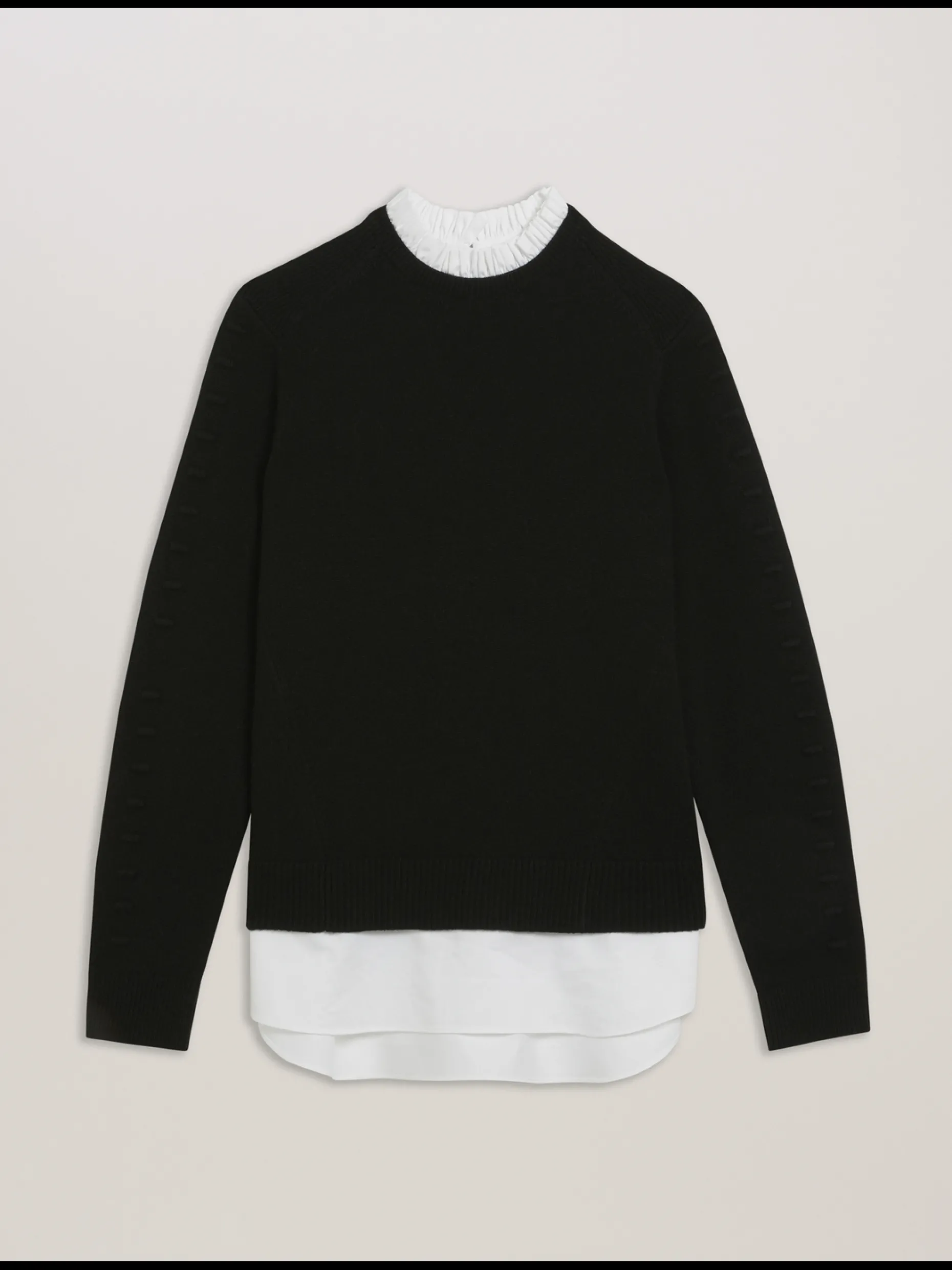 lissiah_bobble_detail_shi_6.webp Lissiah Bobble Detail Shirt Hem Knitted Jumper