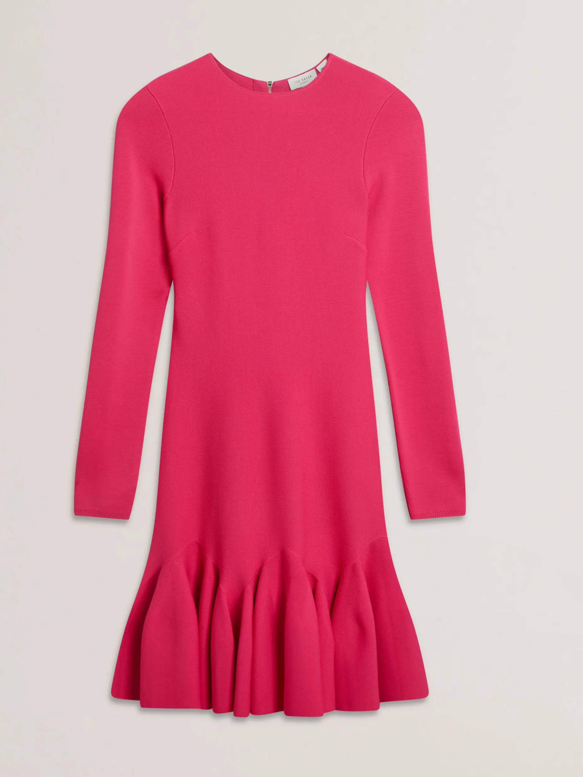 loisss_flounce_hem_long_s_3-1.webp Loisss Flounce Hem Long Sleeve Knitted Mini Dress